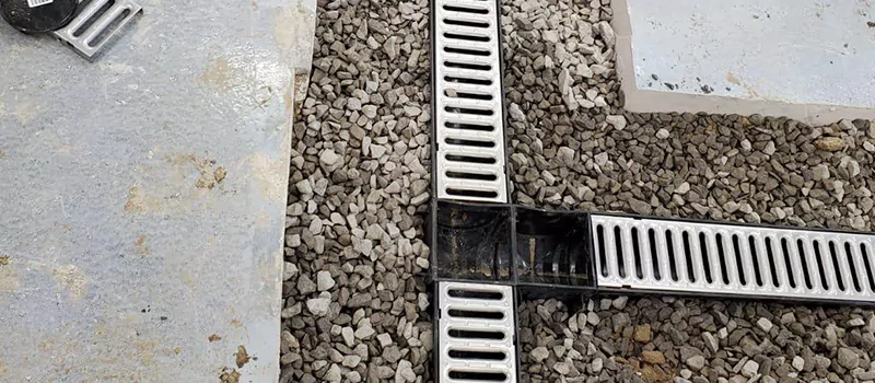 Storm Water Trench Drain Repair in Midtown Toronto, Toronto